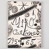Joan Miro (1893-1983):  Cartones
