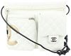 CHANEL QUILTED CAMBON WAIST POUCH TWO-WAY CROSSBODY BAG