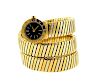 Bvlgri Bulgari Tubogas 18k Gold Wrap Bracelet Watch BB191T