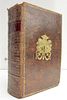 ARMORIAL BINDING ROMAN HISTORY, 1773: ILLUSTRATED ANTIQUE LIVES OF EMPERORS NEPOS