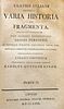 ANTIQUE ILLUSTRATED ROMAN HISTORY BOOK 1780 AELIANUS