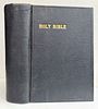 ANTIQUE 1892 ENGLISH BIBLE OLD AND NEW TESTIMONY OF NEW YORK, AMERICA