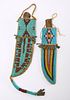 Two Native American Knife Sheaths