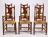 Set of Six Queen Anne Side Chairs