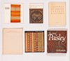 A Group of Six Books: The Art of Paisely, Ed Rossbach; Journal of Indian Textile History, Calico Museum; Art Textile Traditionnel d'Indonesie; Textile