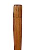 207. Fishing Pole Cane – Ca. 1890 – An unusual example of this genre of canes due to a metal reel being hidden in the han