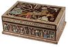 EGYPTIANESQUE INLAID TABLE BOX
