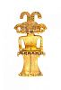 A Yellow Gold Figural Pendant/Brooch, 29.00 dwts.