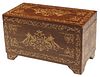 ITALIAN MARQUETRY INLAID CHEST