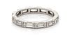 A Platinum and Diamond Eternity Band, 2.20 dwts.