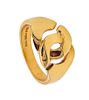 Dinh Van Paris Vintage Classic Menottes Ring In Solid 18K Gold