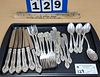 Tray 26 Pc Gorham Englishgadroon Sterl Flatware 20.48 Ozt Wt Does Not Incl 6 Dinner Service