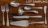 Partial Stieff sterling silver flatware service, sixty-nine pieces, 78 ozt.