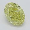 2.53 ct, Natural Fancy Intense Yellow Even Color, VS2, Oval cut Diamond (GIA Graded), Appraised Value: $122,900 