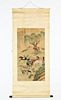 Antique Chinese Hanging Landscape Scroll Painting