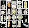 Estate Collection of 24 Old and Antique Chinese Jade Items