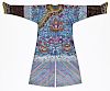 Outstanding Antique Chinese Silk Dragon Robe