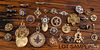 Large group of lodge pins, some gold, gold-filled, etc., 53.1 dwt total.