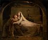 THE DEATH OF ROMEO & JULIET OIL PAINTING
