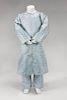 THE LAST EMPEROR PU YI PALE BLUE TUNIC AND TROUSER
