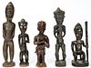 5 Baule Figural Carvings