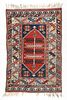 Vintage West Anatolian Rug: 3'6'' x 5'5'' (107 x 165 cm)