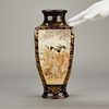 Japanese Meiji Satsuma Ceramic Vase