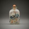 Yan Yutian Inside Painted Glass Snuff Bottle