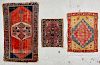 3 Antique Persian and Turkish Rugs