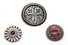 A Collection of Sterling Silver Brooches, Kalevala Koru, 21.40 dwts.
