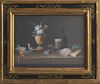 ATTRIBUTED TO PAUL LELONG (1799-1846): STILL LIFES: A PAIR