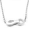 Cartier Agrafe White Gold Necklace