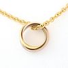 Cartier Baby Trinity 18K Yellow Gold Necklace