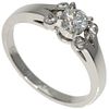 Cartier Ballerina Diamond Platinum Engagement Ring