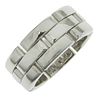 Cartier Maillon Panthère Three-Row 18K White Gold Ring