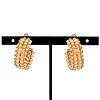 Cartier Clash 18K Rose Gold Hoop Earrings