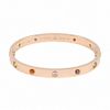 Cartier Love 18K Rose Gold Charm Bracelet