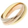 Cartier Trinity 18K Gold Tri-Color Band Ring