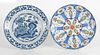 Two 18th Century Dutch Delft Chargers 