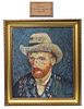 Self-Portrait / Grey Felt Hat, After Vincent Van Gogh