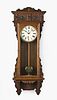 Waterbury Clock Co. Surrey oak wall clock