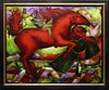 Ernesto, Portuguese/French (20th-21st century) Circa 2000 Oil on Canvas, "Le Cheval D'Orguiel"