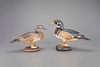 Outstanding Life-Size Wood Duck Pair by William Gibian (b. 1946)