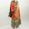 Fourth Quarter 19th Century Chinese Silk Embroidered Formal Court Robe