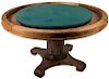 Antique Poker Table.