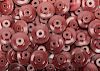 70 Red Clay Faro Beads.