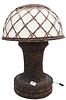 Gustav Stickley Willow Table Lamp