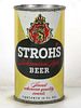 1958 Stroh's Bohemian Light Beer 12oz 137-30.2 Flat Top Detroit Michigan