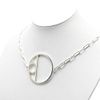 HERMES SHANE DUNKLE GAME SILVER LONG NECKLACE