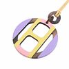 HERMES H EQUIPE BUFFALO HORN MULTICOLOR NECKLACE